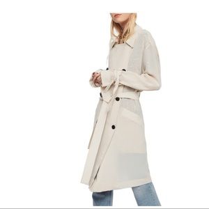 Allsaints Bria Trench Jacket (M)